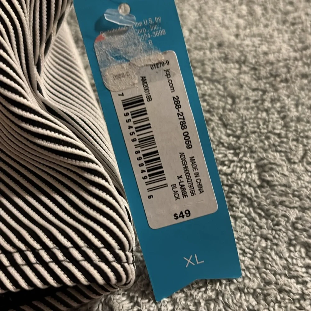 Size XL Ambrielle‎ Bikini Swim Bottoms Black and White